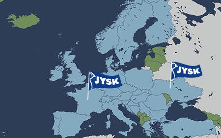 New JYSK stores