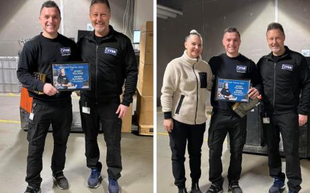 Fra fodboldlandshold til teamleder i Uldum: Enver har byttet bolden ud med JYSKs distributionscenter