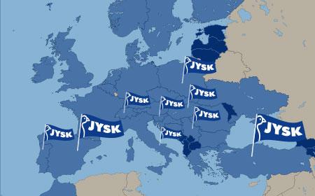 New JYSK stores November 2025