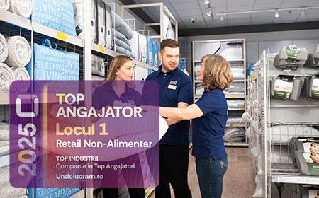 JYSK este Cel mai admirat angajator din industria Retailului Nonalimentar