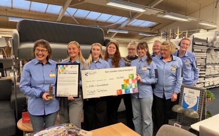 JYSK Grindsted vinder Den Sociale Virksomhedspris