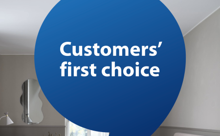 Customers' first choice